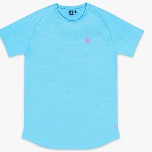 Baseball Lifestyle Diamond Tech Blue Short Sleeve Tee: Cottoncandy!